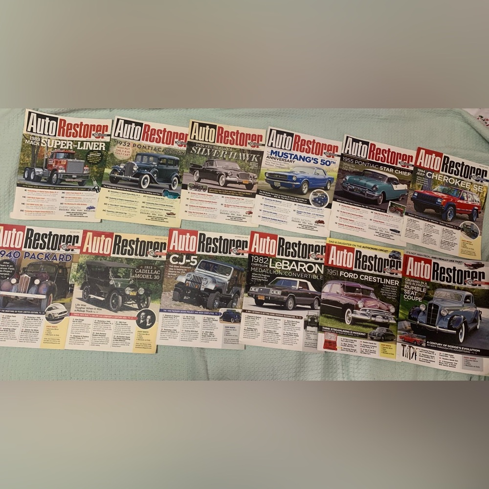 Auto Restorer Magazines: 2014 (January - December)